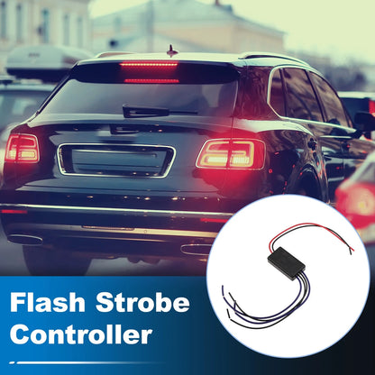 LED Strobe Controller Flasher Module for Brake Lights 12W 12V (1 pc)