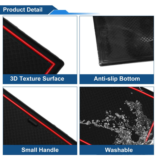 1 PVC Non-Slip Mats for Peugeot 2008 (2020)