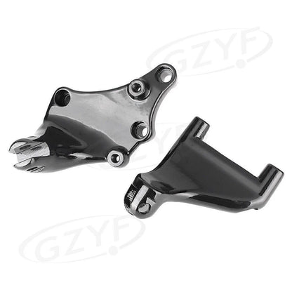 Set of 4 Front Axle Cap Nut Covers for Harley Touring/Dyna (2000–2007)
