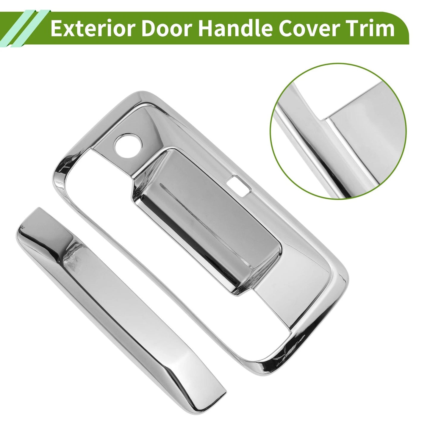 Set of 1 Exterior Door Handle Cover Trim for Chevy Colorado (2014–2022) ABS