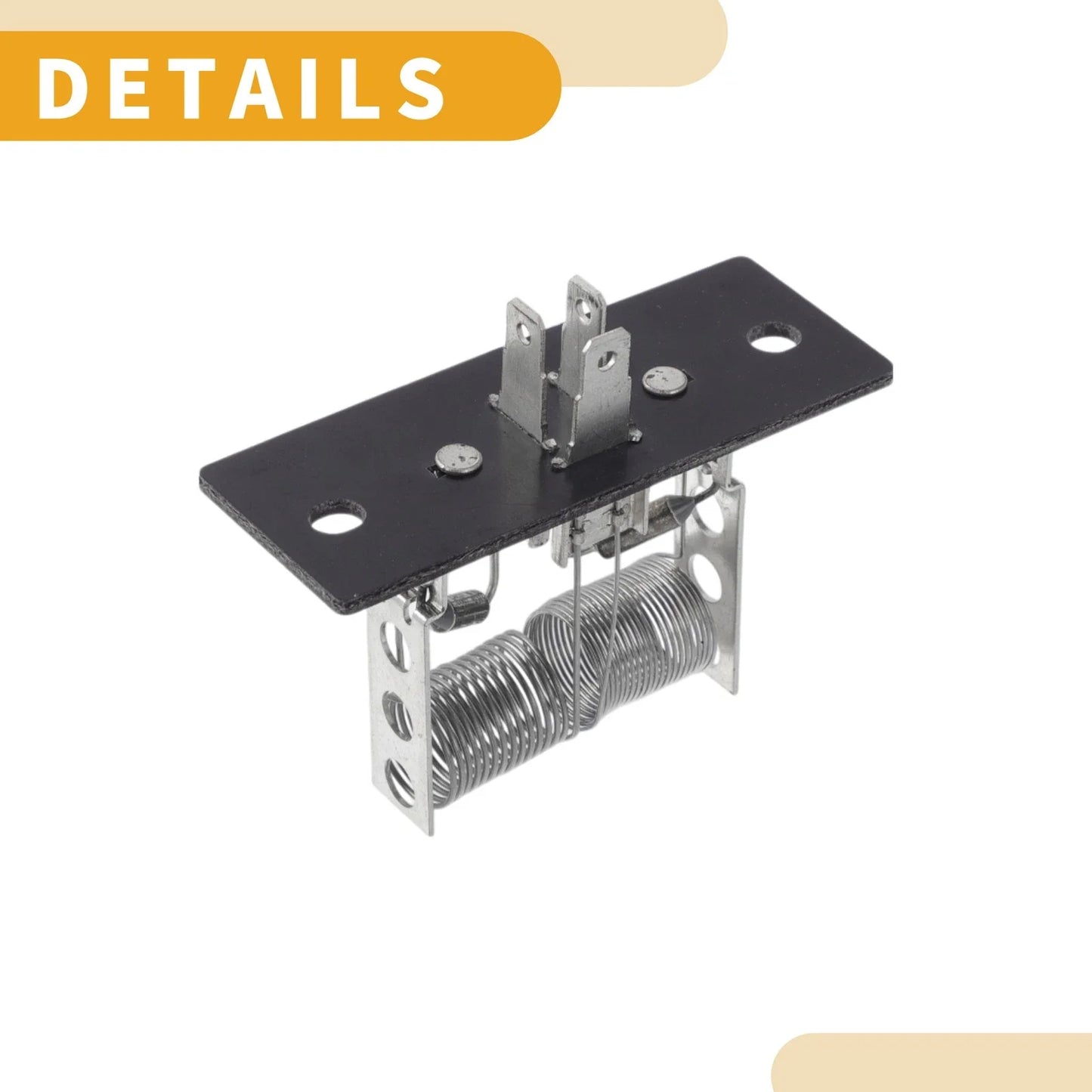 HVAC Blower Motor Resistor  (158485) - Plastic Metal