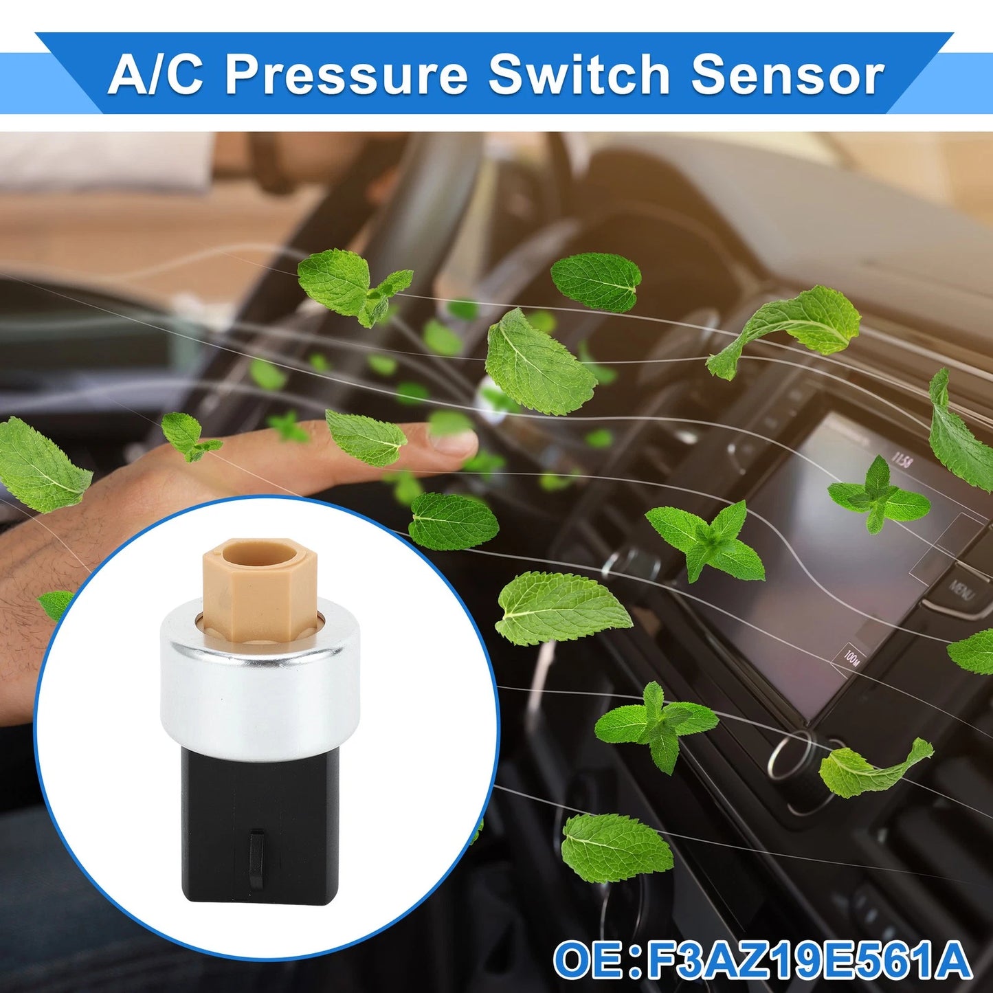 A/C Pressure Switch Sensor for Ford Mustang (1994–2004)