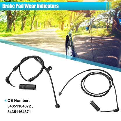 Front & Rear Brake Pad Wear Sensor for BMW 330xi 325xi 330i 330Ci