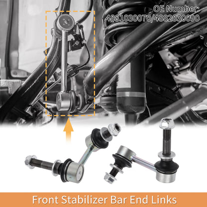 2pcs Front Stabilizer Sway Bar Link for Lexus IS250 (2006–2013) No.4881030070/4882030090