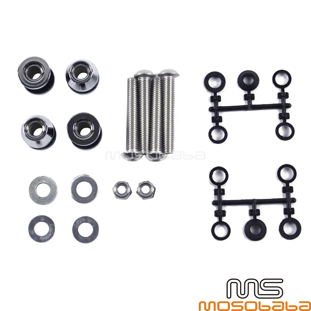 Detachable Sissy Bar Docking Hardware for Harley Dyna FXDWG FXDF (2006-2017)