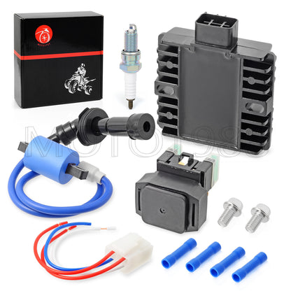 Ignition Coil Rectifier Starter Relay for Yamaha Grizzly 660 (2002–2008)