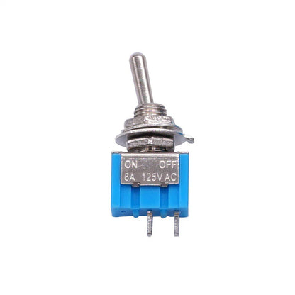 Mini Toggle Switch 2 Position ON/OFF 6A 125V for Various Models
