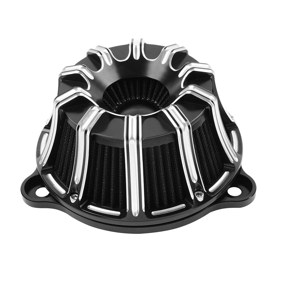 1" Handlebar Mount Clamps Risers for Harley Dyna Softail