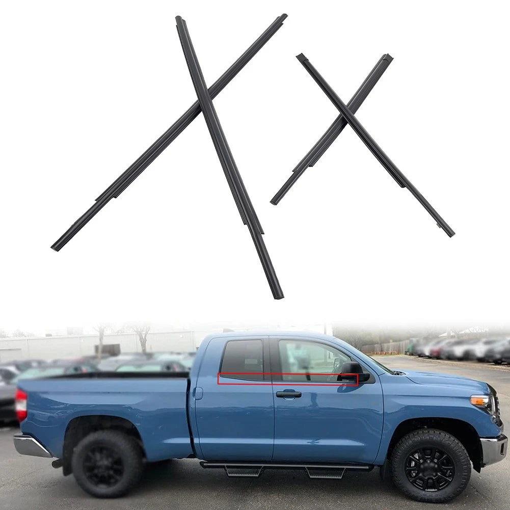 2X Chrome Rear Fog Light Lamp Cover Trim for Toyota Highlander (2011–2013)