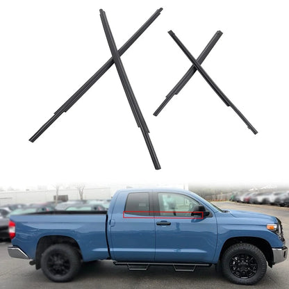 2X Chrome Rear Fog Light Lamp Cover Trim for Toyota Highlander (2011–2013)