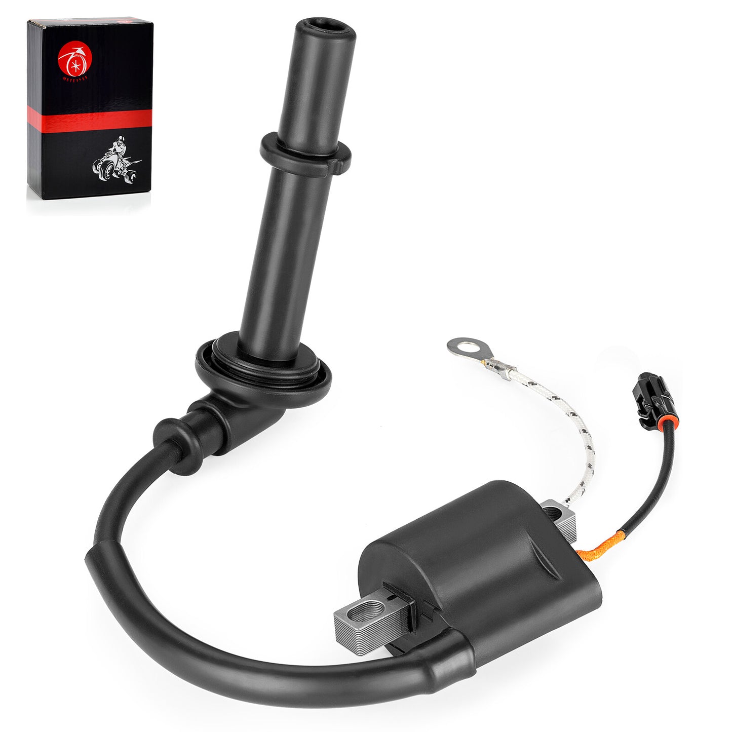 Ignition Coil & Spark Plug Cap for Kawasaki KX250 KX450 (2009–2024)