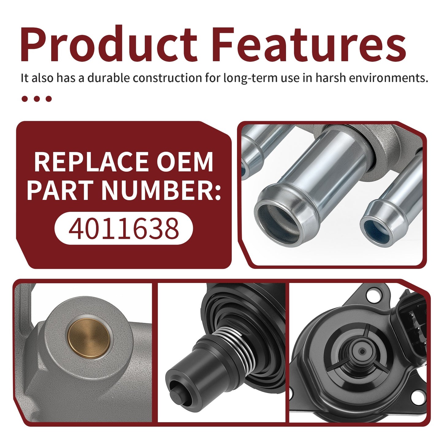 Idle Air Control Sensor Valve Kit for Polaris RZR 900 (2014)