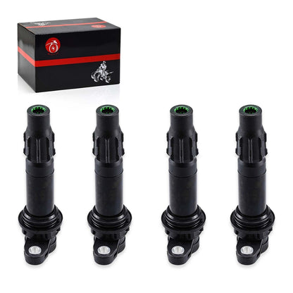Set of 4 Ignition Coils for Yamaha WaveRunner FX Cruiser (2004–2008)