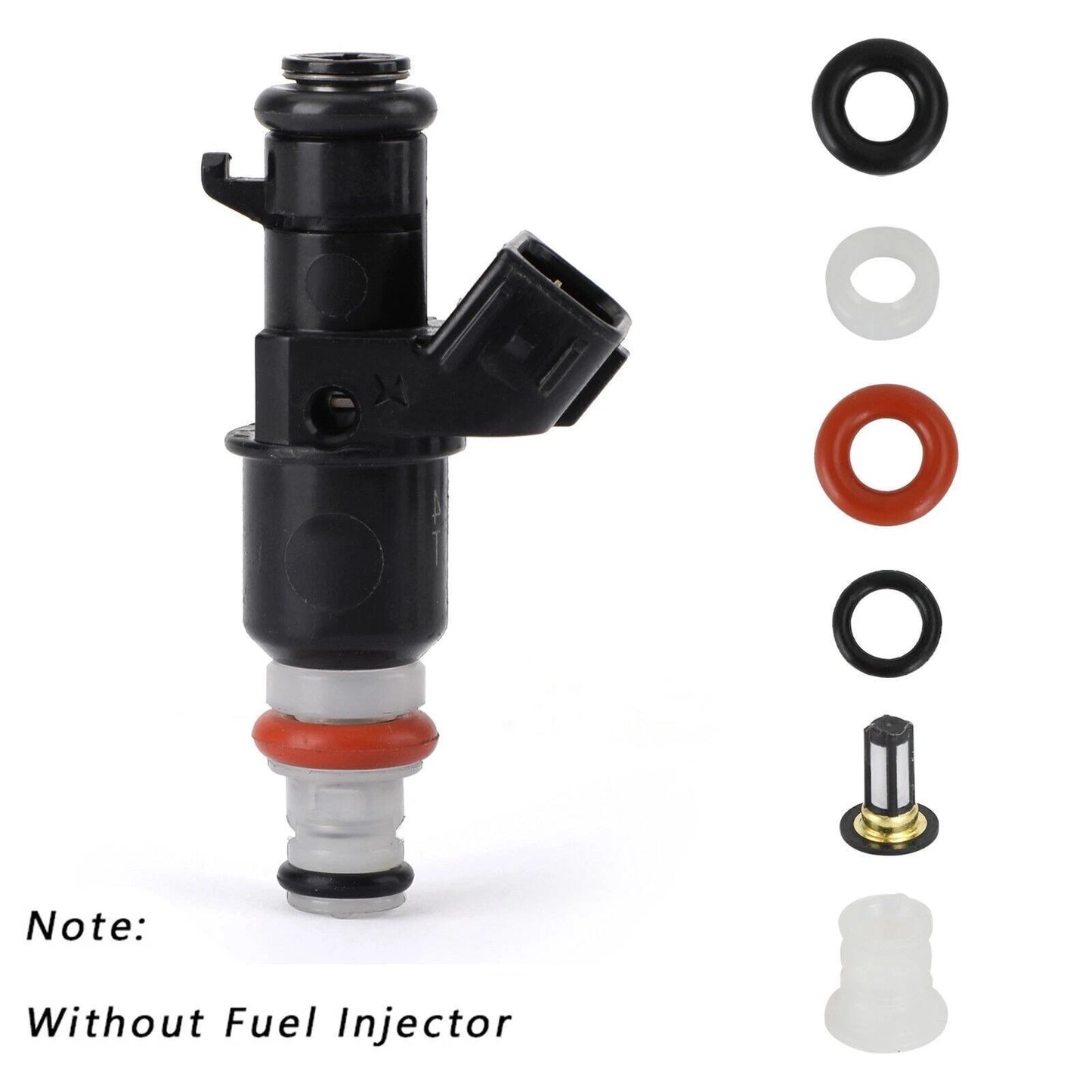 Set of 4 Fuel Injectors Repair Kit Filters O-Rings for Acura RSX TSX Honda Civic