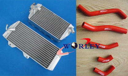 Aluminum Radiator and Hose Set for Kawasaki KX450F KXF450 (2006–2008)