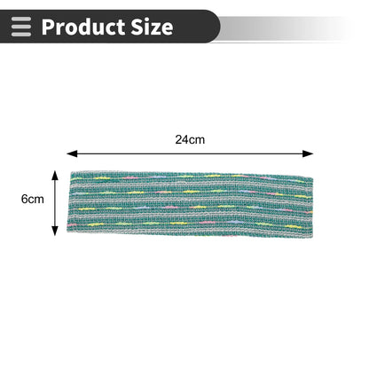 Set of 2 Green Tweed Seat Belt Cover Pads for Universal Fit (24cm)
