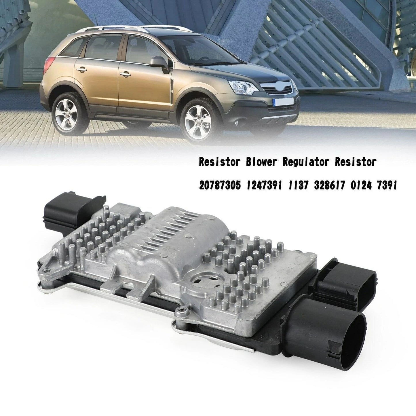 Fan Resistor  (20787305, 1247391, 1137, 328617)