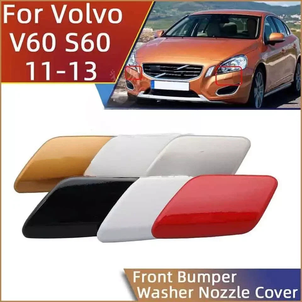 Front Headlamp Washer Spray Nozzle Cover Cap for Volvo S60 (2011–2013)