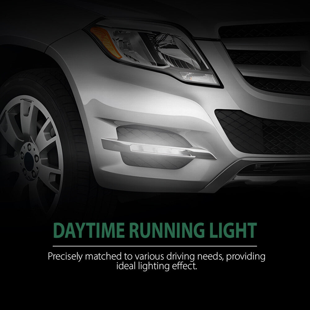 Pair Front Fog Lights for Mercedes-Benz S550 S600 S63 AMG