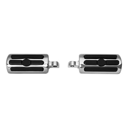 10mm Highway Foot Pegs Male Mount for Harley Touring Electra Street Road Glide