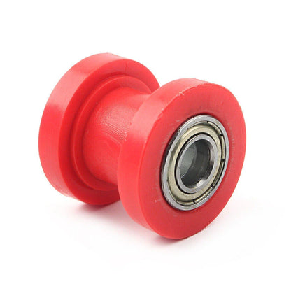 1x Red 10mm Chain Roller Slider Tensioner for Mini Bike ATV