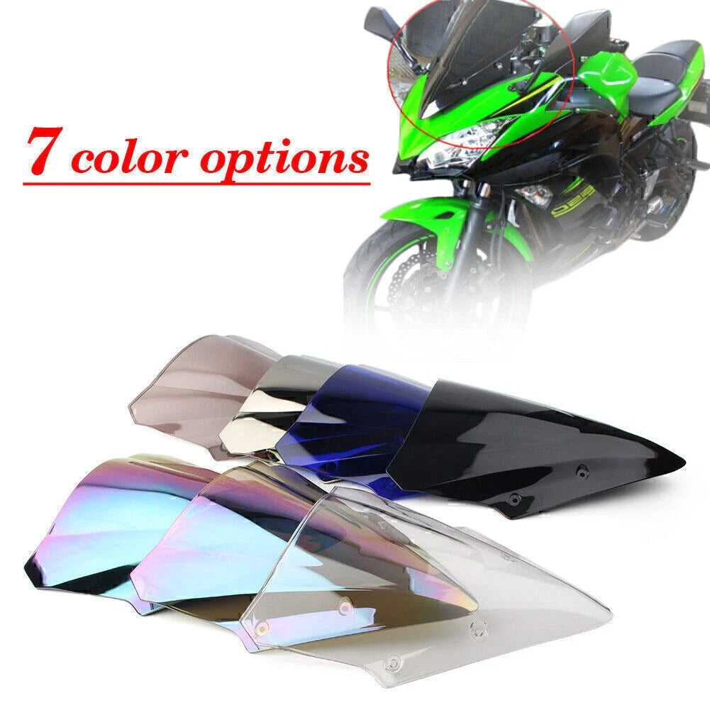 Iridium Bubble Windscreen for Kawasaki Ninja 650 EX650 ER6F (2017-2019)