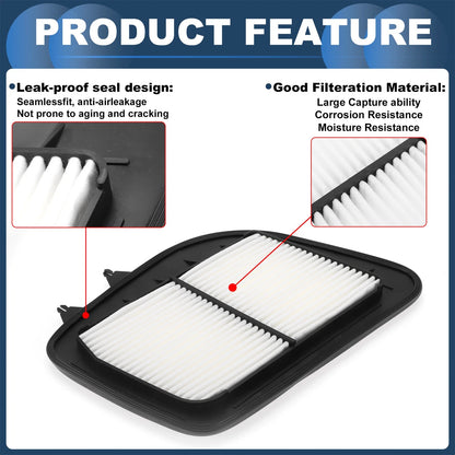 Engine Air Filter No. 25735595/25798271 for Cadillac SRX (2004–2010)