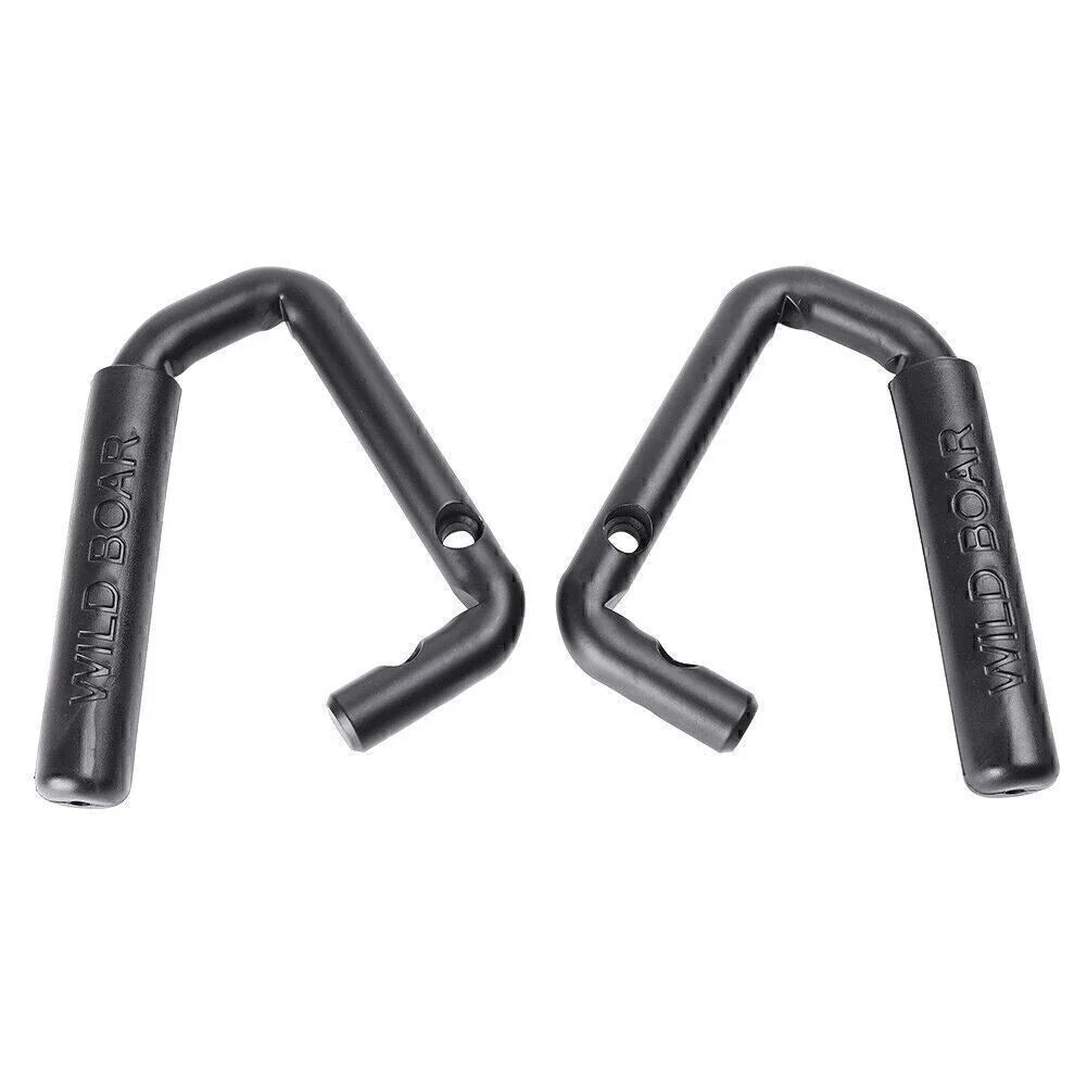 Textured Front Grab Bar Handles for Jeep Wrangler JK/JKU (2007-2017)