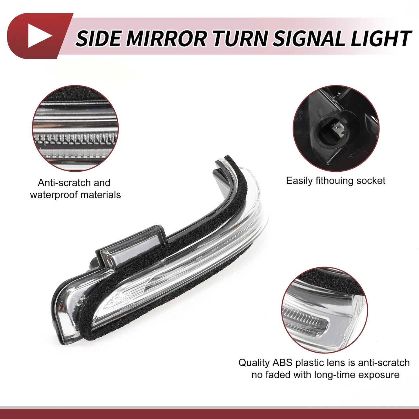 LED Turn Signal Light for Hyundai Creta IX25 (2015–2019) Left No. 87623C9000