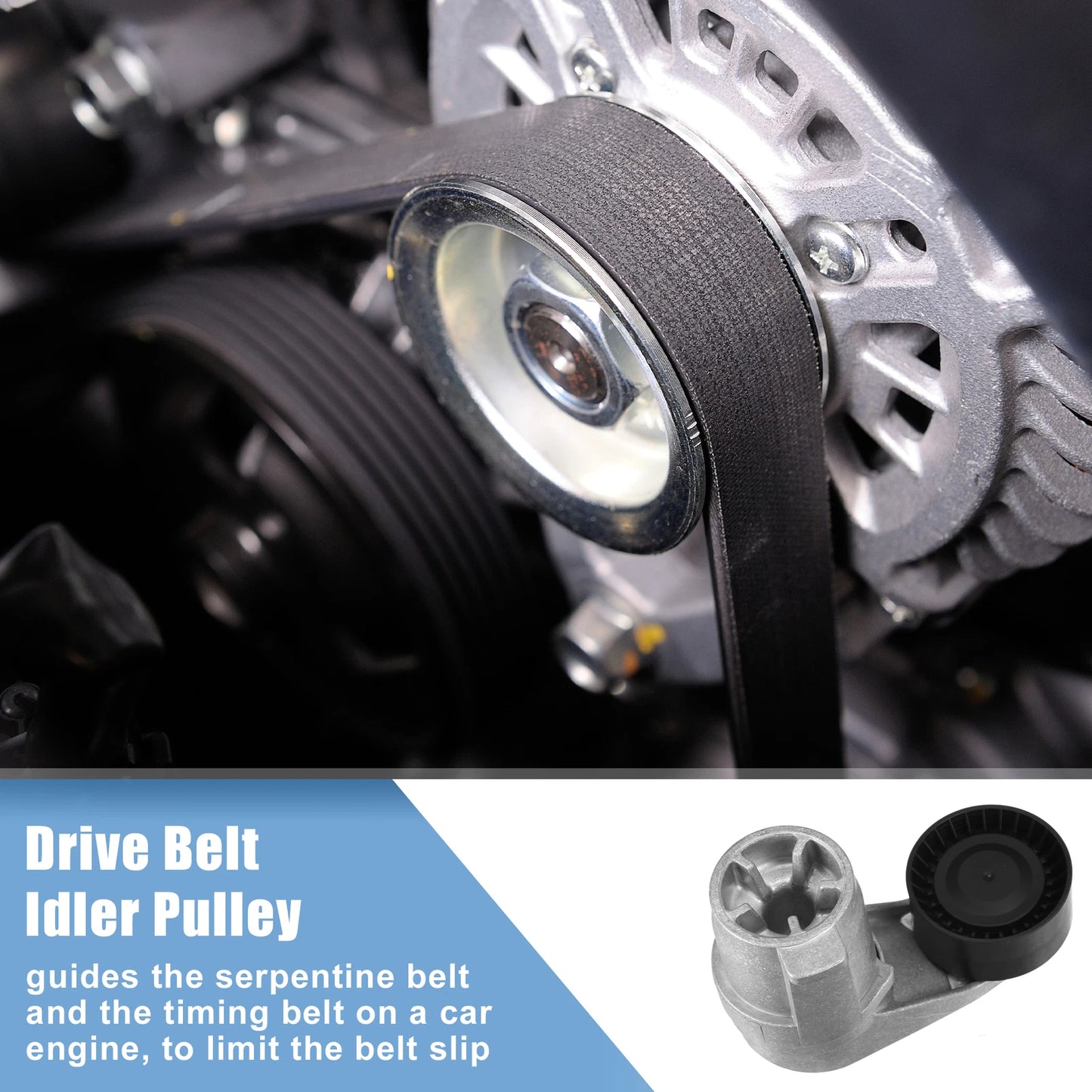 Drive Belt Tensioner Assembly for BMW F30 F10 F12 F13 F25 X3 X4 X5 (2012–2019) 11287599097