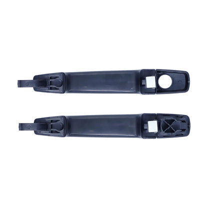 Set of 4 Black Outer Door Handles for Holden Barina (2011–2018)