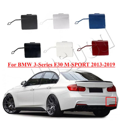 Tow Hook Eye Cover Cap Rear Bumper for BMW 3-Series F30 M-SPORT (2013-2019)