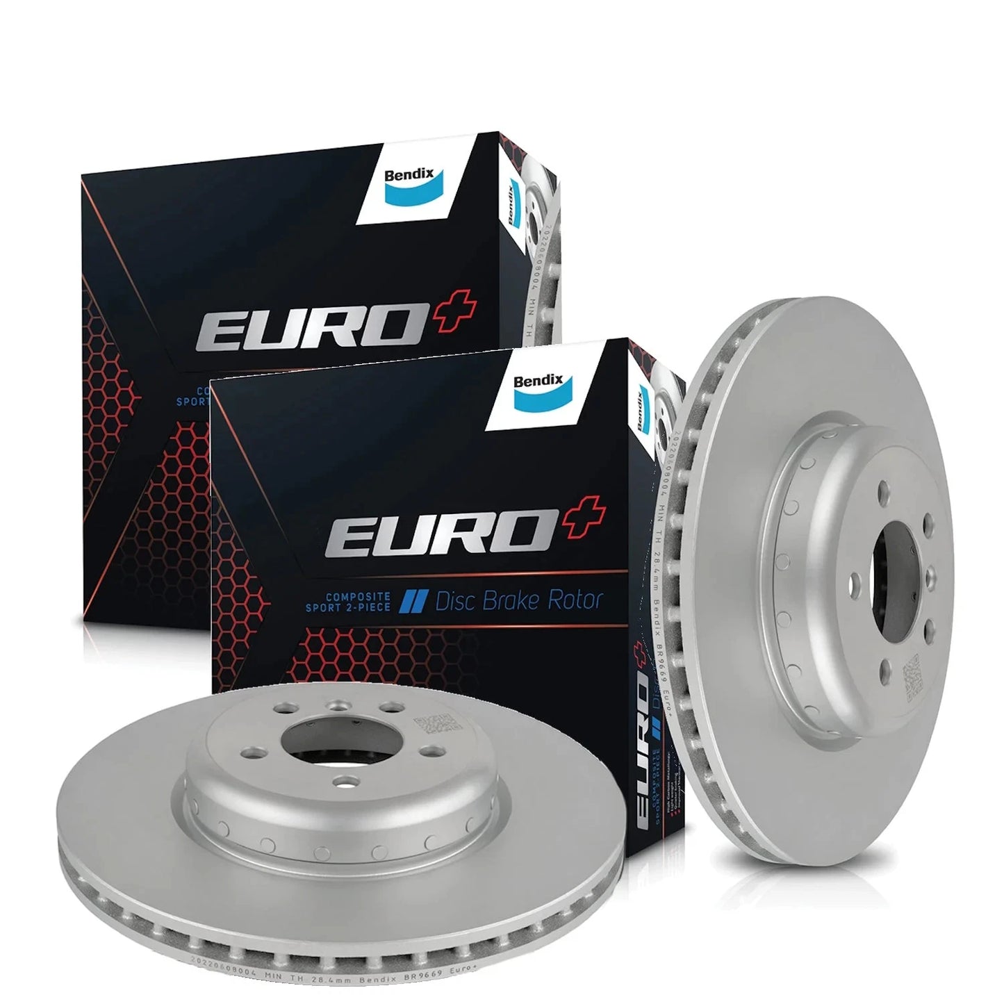 2X Rear Brake Rotors for Audi A1 A3 Skoda Octavia (2008–2019)