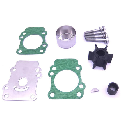 Water Pump Impeller Kit for Yamaha 9.9 15 HP 2 Stroke Outboard