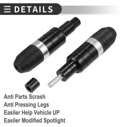 Motorcycle Frame Slider Exhaust Crash Fall Protector for Honda (2 pcs)