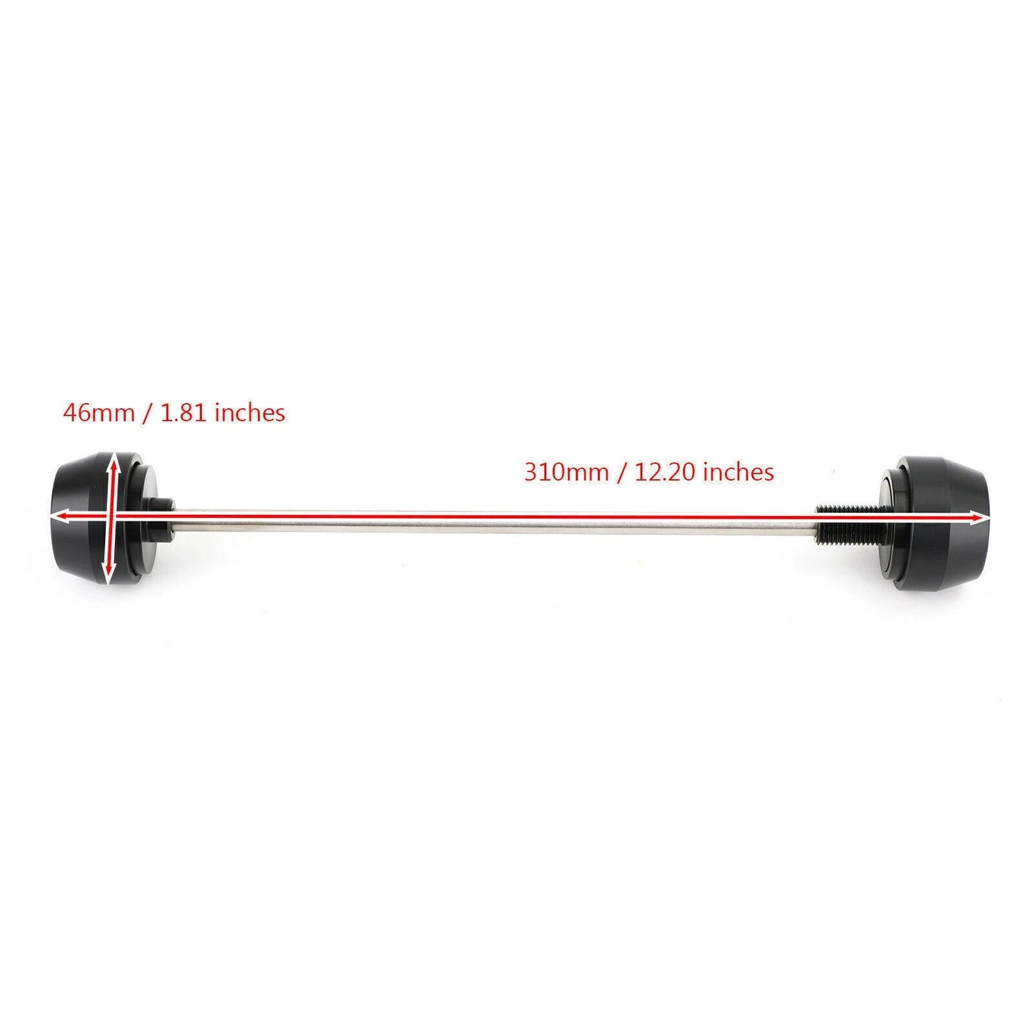 Front Frame & Axle Sliders for Honda CB650R CBR650R/CB650F CBR650F (2014–2020)