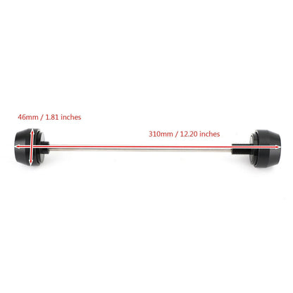 Front Frame & Axle Sliders for Honda CB650R CBR650R/CB650F CBR650F (2014–2020)