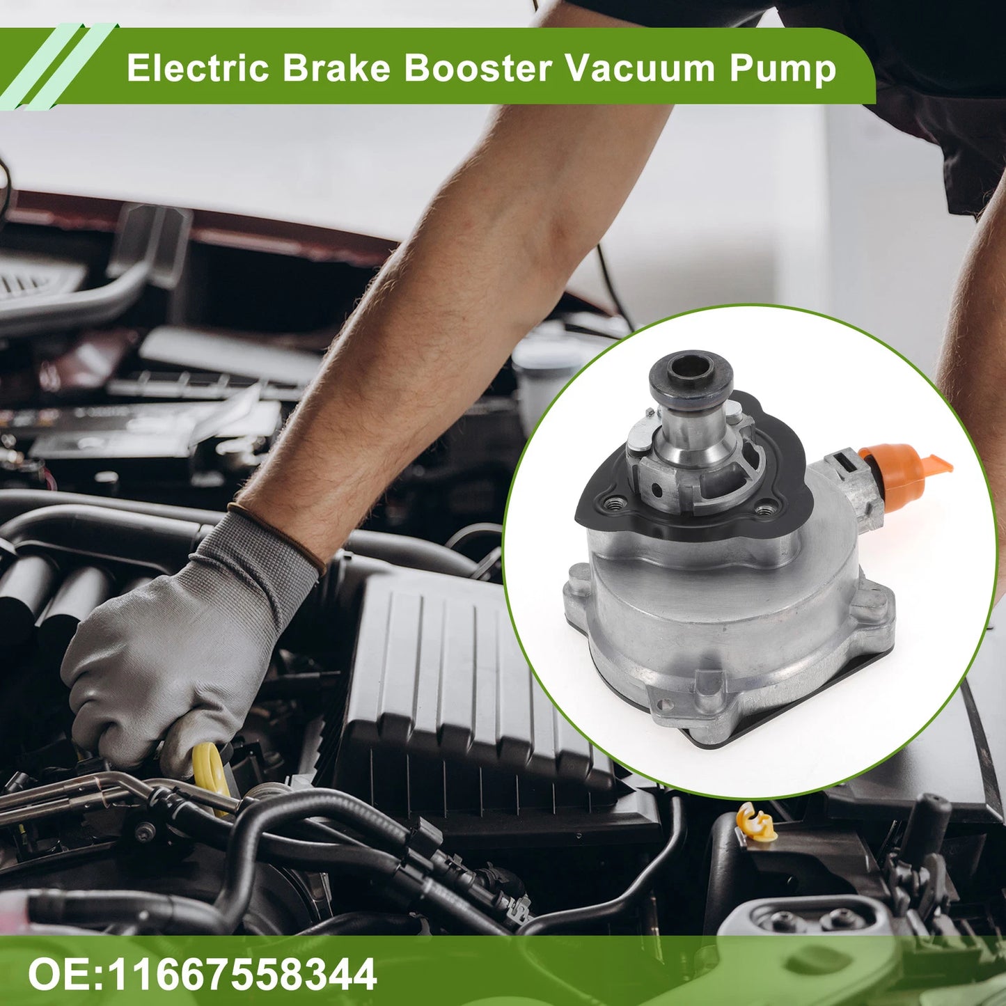 Brake Vacuum Pump No. 11667558344 for BMW X3 (2007–2012)