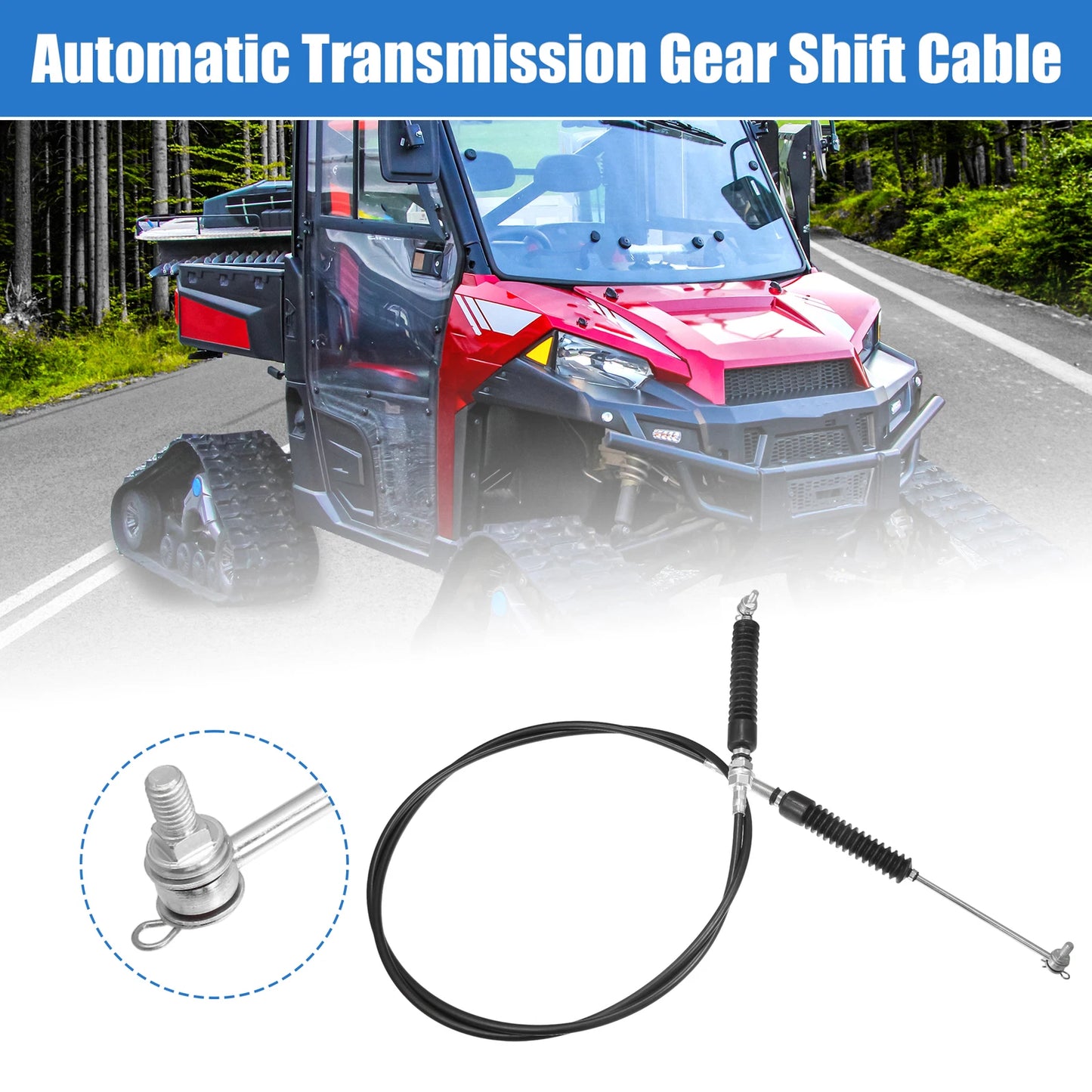 Automatic Transmission Gear Shifter Cable for Polaris Ranger (400–800)