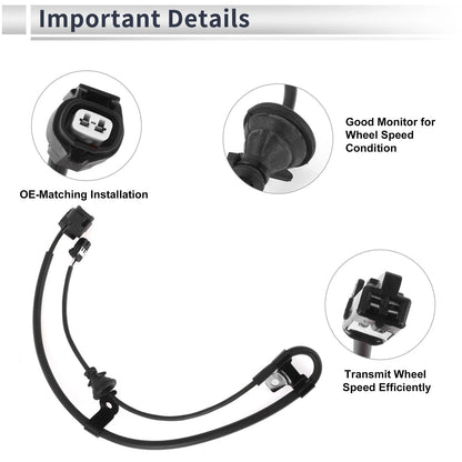 ABS Wheel Speed Sensor No. 8951648030 for Toyota Highlander (2005–2007)