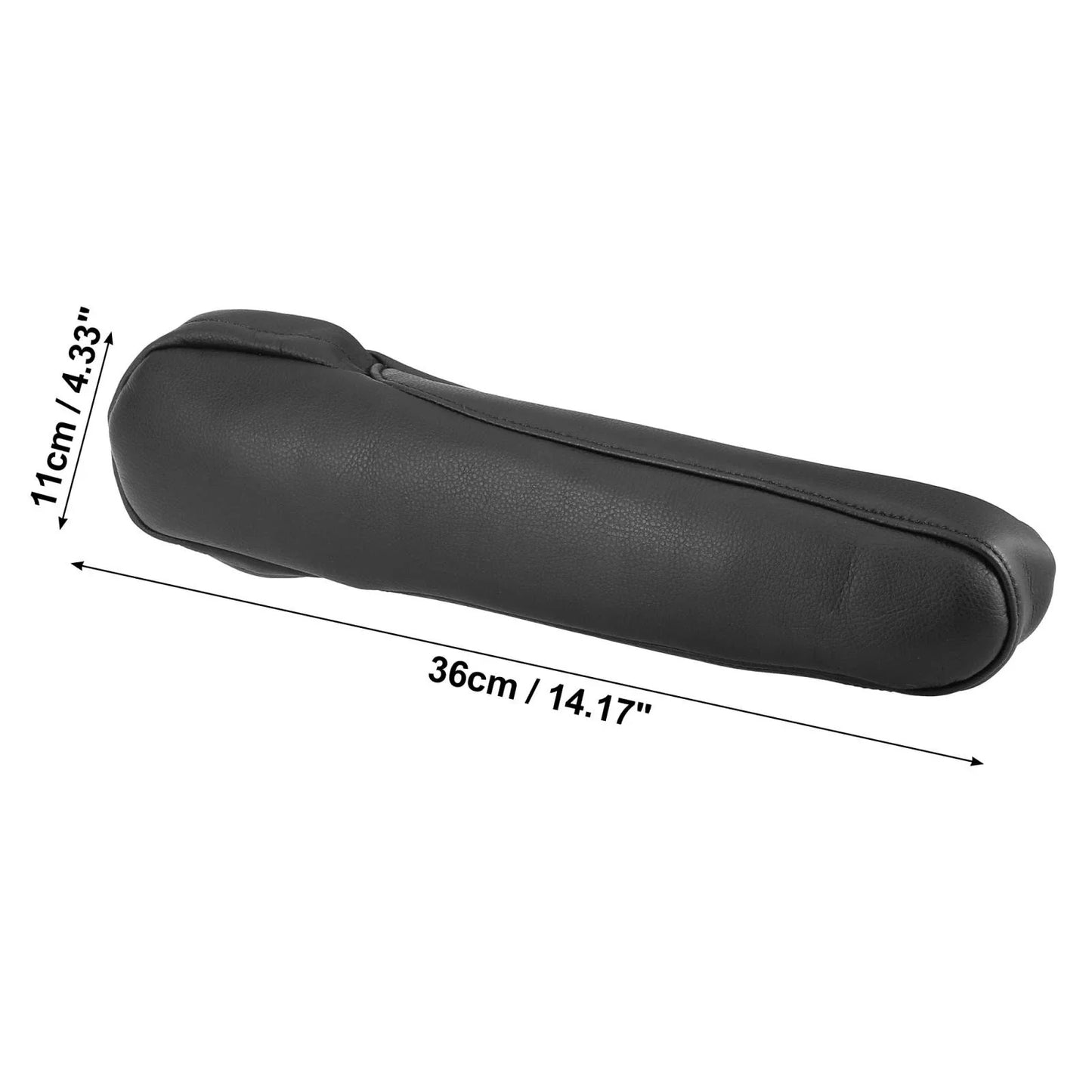 Front Seat Armrest Covers for Honda Odyssey (2005-2010) - 1 Pair Black