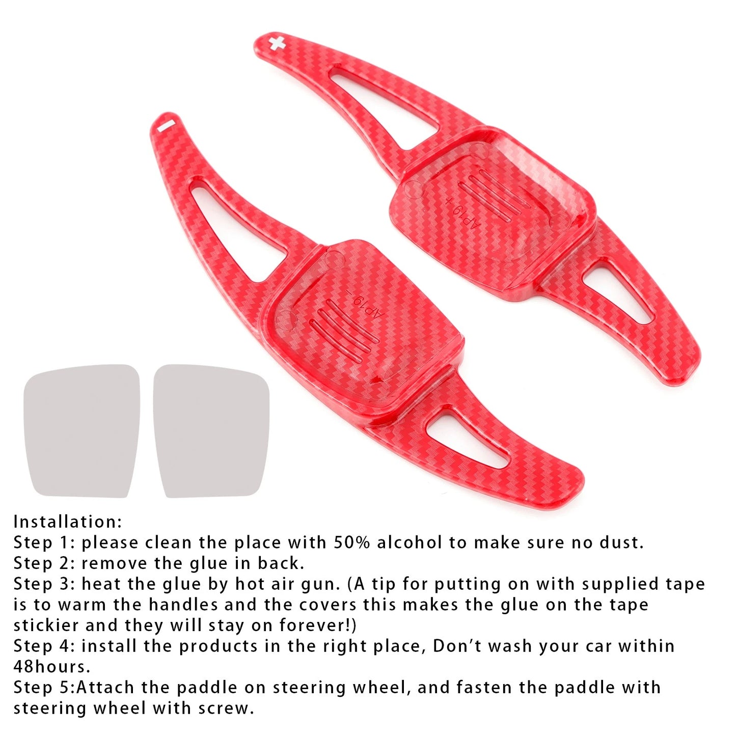 Shift Paddle Extensions for VW Golf 8, Tiguan B# (2020–2023)