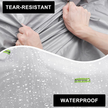Waterproof Car Cover with Hook for Suzuki WagonR (375x148x143cm)