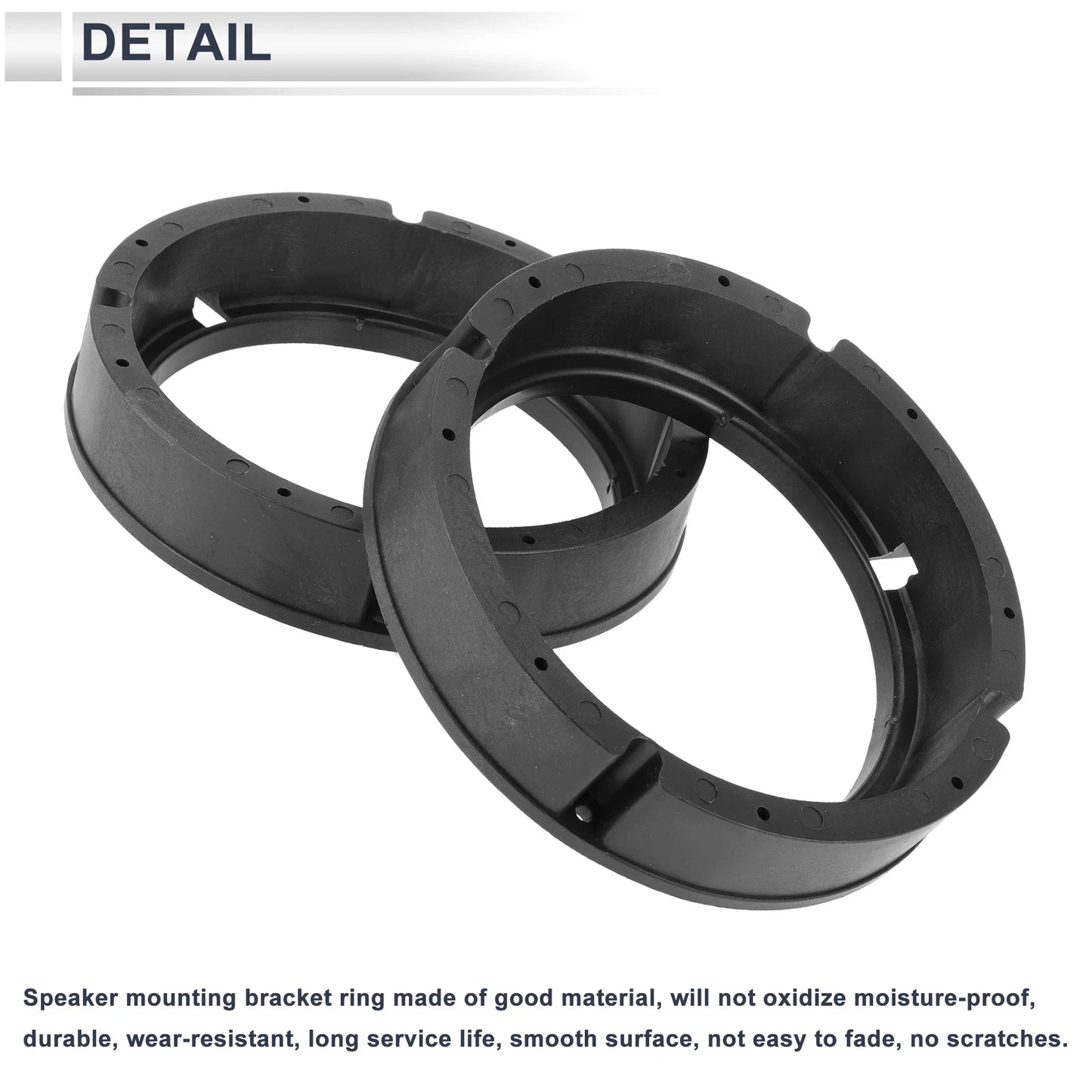 2X Speaker Spacer Ring Adapter for VW CC (6.5")
