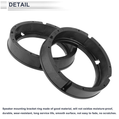 2X Speaker Spacer Ring Adapter for VW CC (6.5")