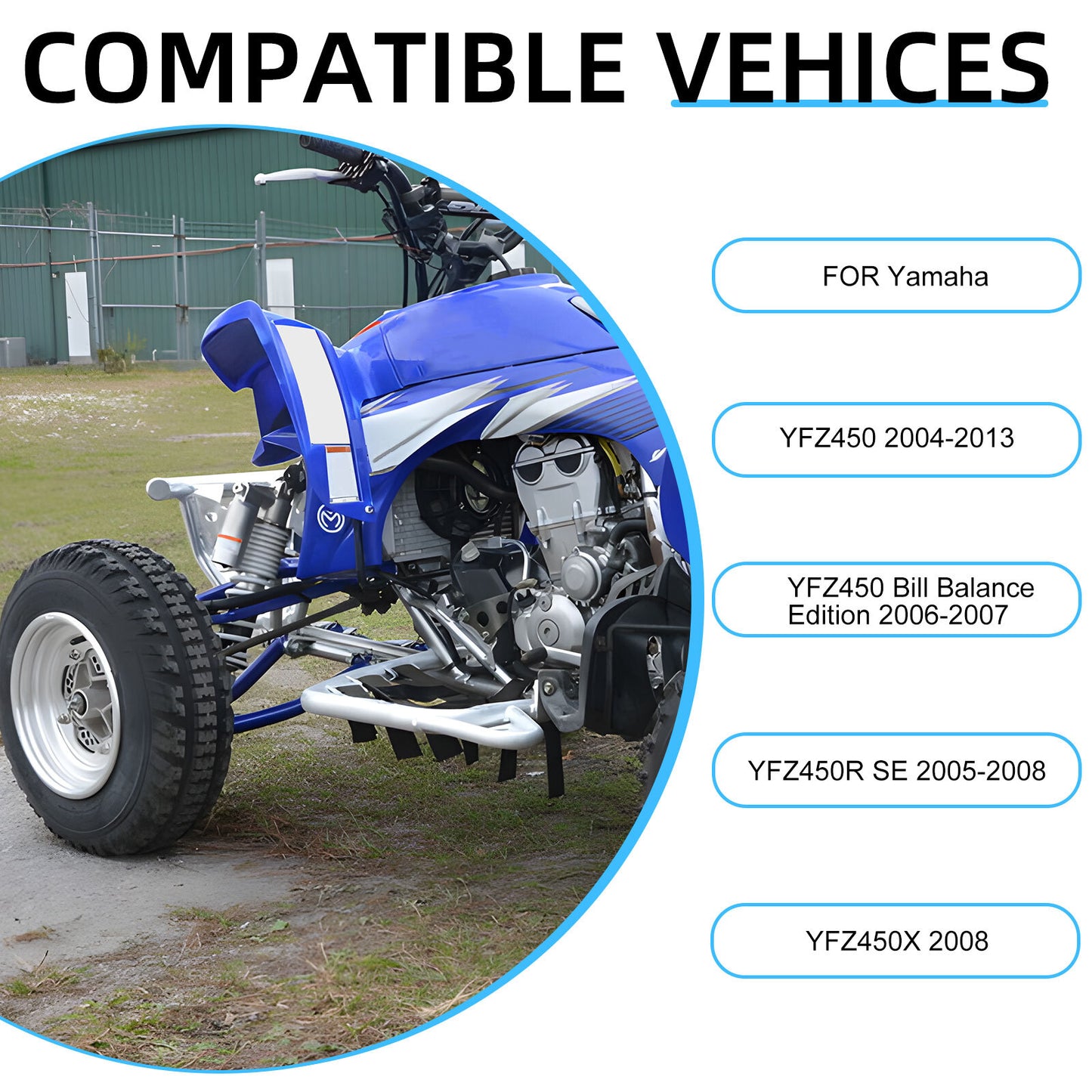 Air Box Lid Cover Seal for Yamaha YFZ450 (2006–2007)