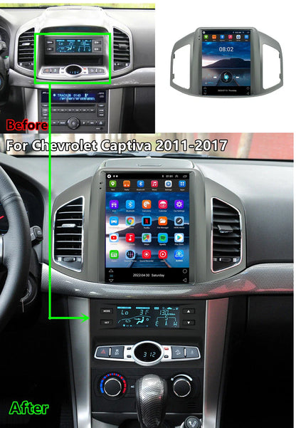 9.7'' Carplay Stereo Radio GPS for Chevrolet Captiva (2011-2017)