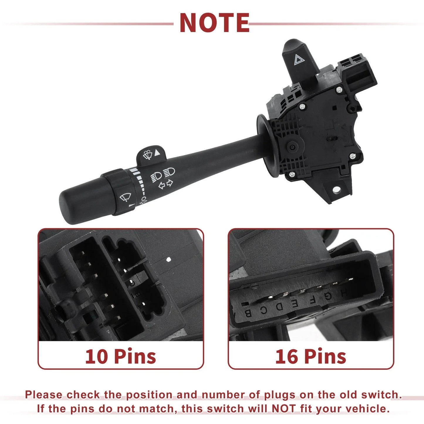 Steering Column Turn Signal Switch for Chevrolet Monte Carlo (2000-2007)