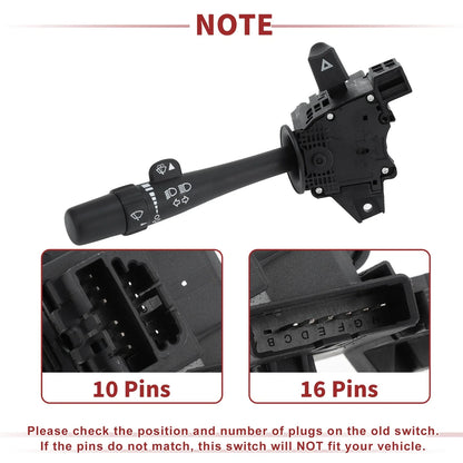 Steering Column Turn Signal Switch for Chevrolet Monte Carlo (2000-2007)