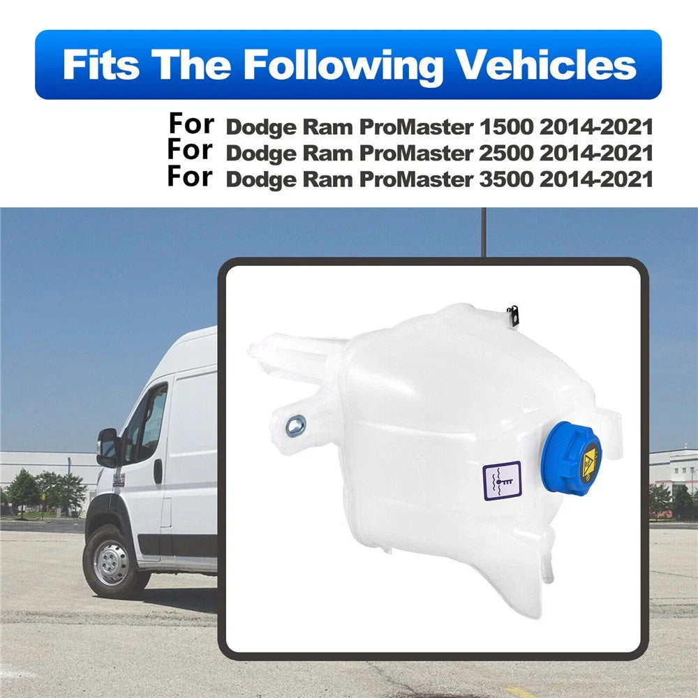Coolant Reservoir for Ram ProMaster 1500 2500 3500 (2014-2021)
